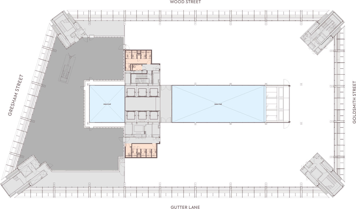Floor plan for floor 7